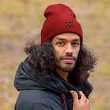 Skull Cuffed Beanie